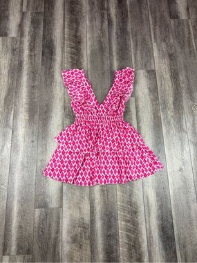Playa Lucila Pink Print Dress